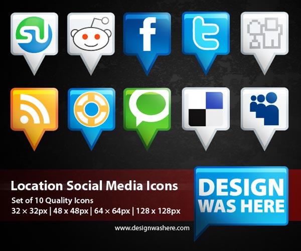 Free Social Media Icon Set