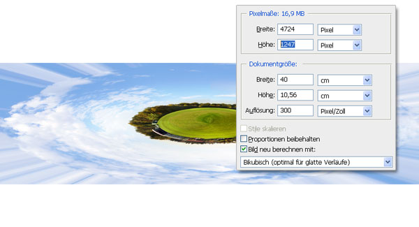 Schritt 1