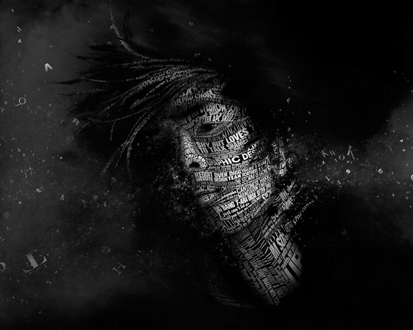 typo portrait