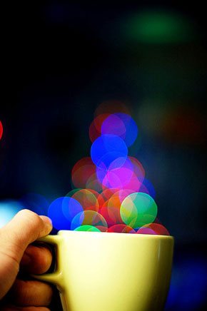 cup of bokeh