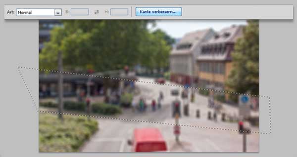 Tilt-Shift Fotos mit Photoshop simulieren 4