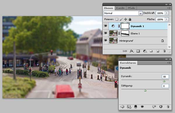 Tilt-Shift Fotos mit Photoshop simulieren 7