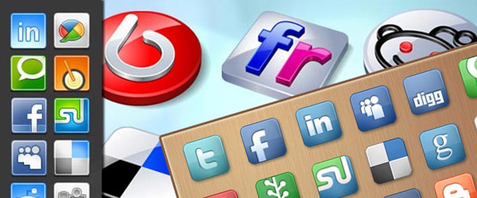 Kostenlose Social Media Icons 1