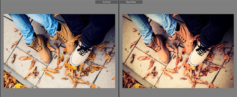 lightroom preset warm vintage