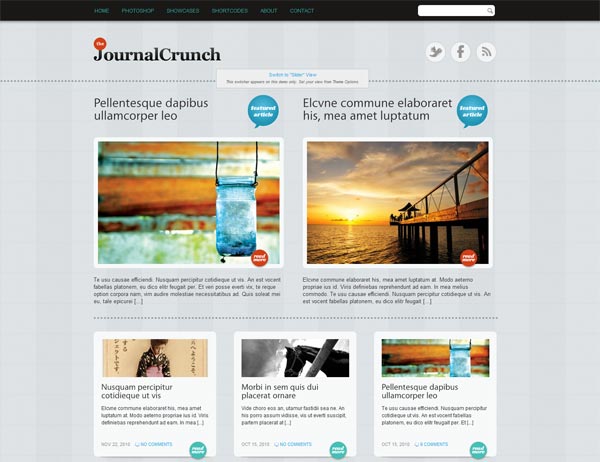 JournalCrunch WordPress Theme