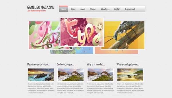 Gameliso Magazine WordPress Theme