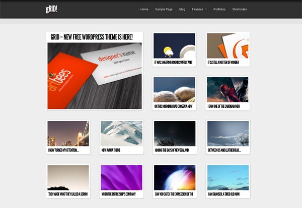 gRID! WordPress Theme