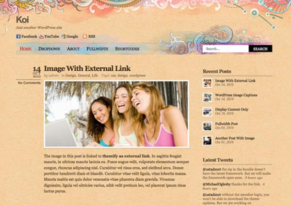 Koi WordPress Theme