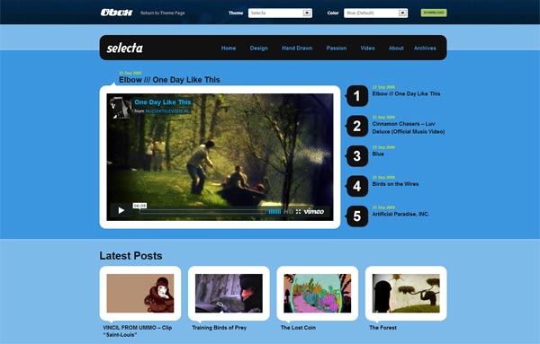 Selecta WordPress Theme