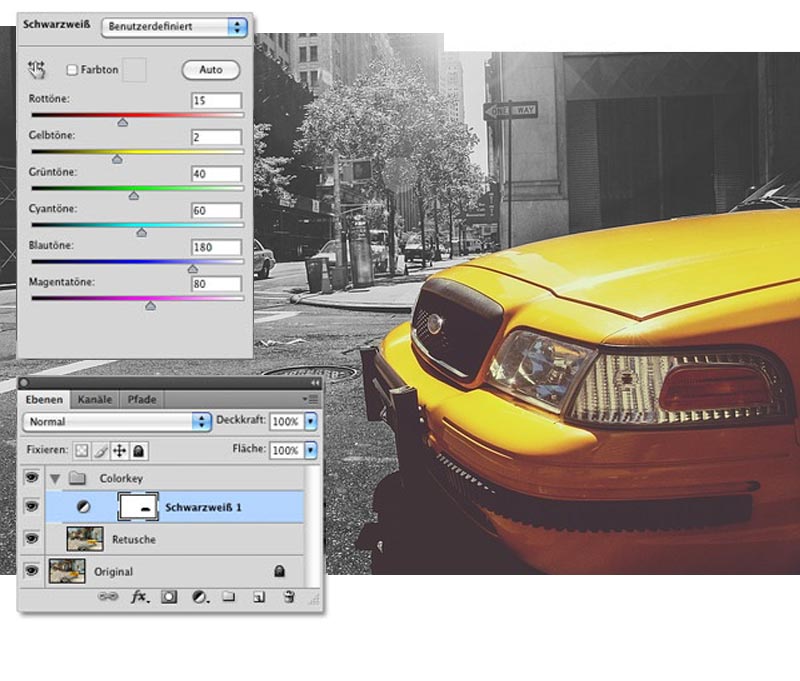 colorkey in photoshop 3