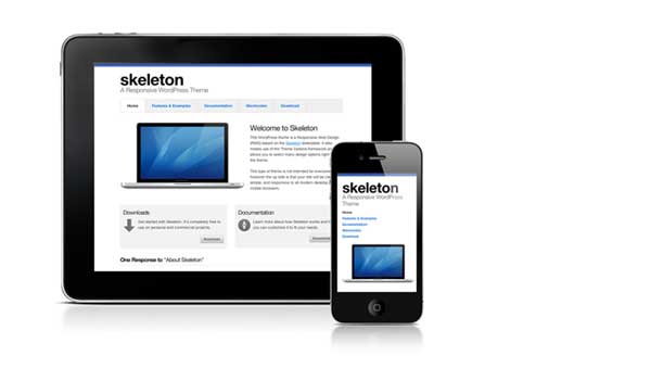 Skeleton WordPress Theme