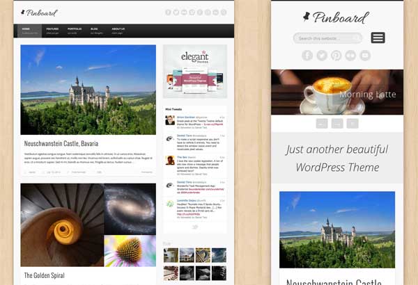 Pinboard Free WordPress Theme