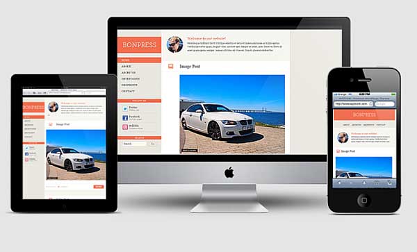 BonPress wordpress theme