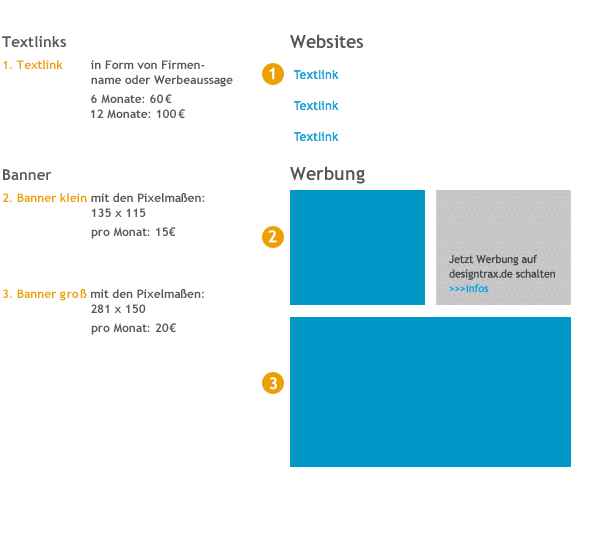 Werben auf designtrax.de 1