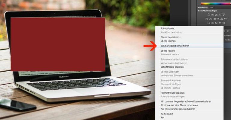 Download Mockup in Photoshop erstellen | Designtrax