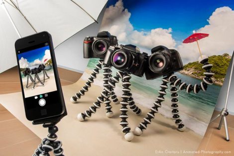 Animated Photography Camera on Vacation