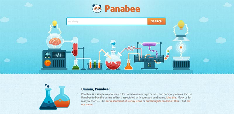 panabee domainnamen tool - kreativer Webauftritt