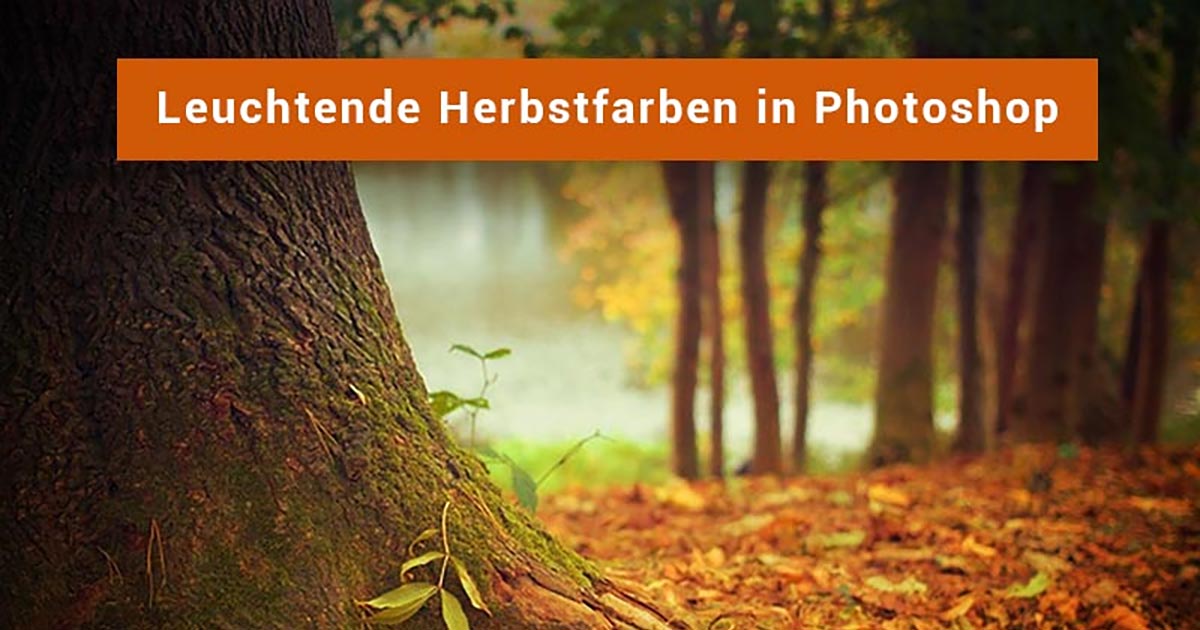 herbstbilder photoshop