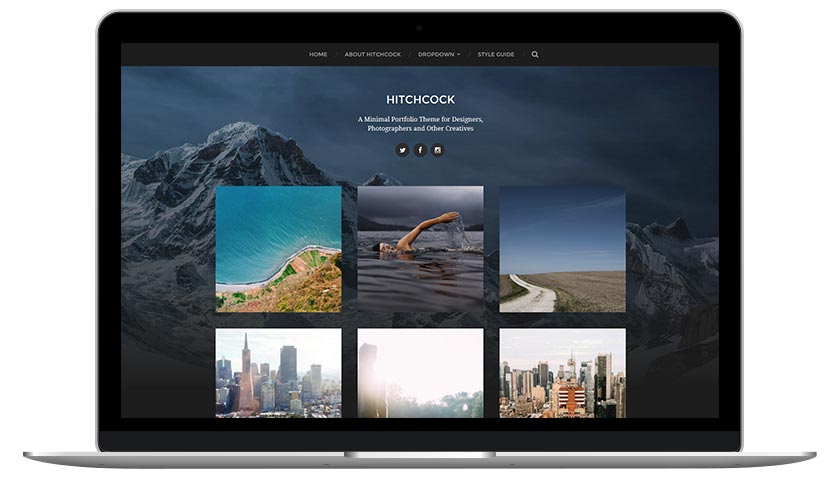 wordpress themes hitchcock