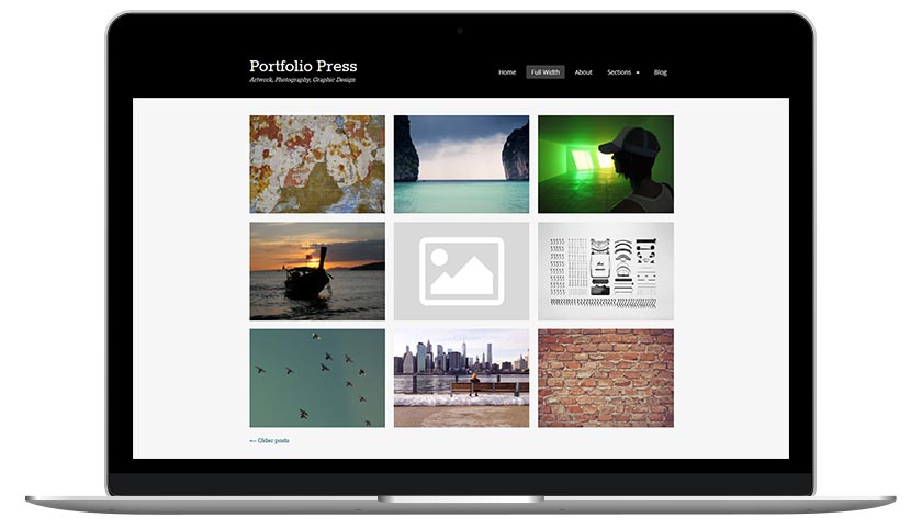 WordPress Themes Portfolio Press