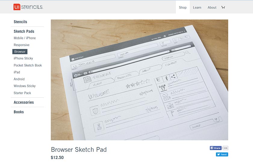 Browser Sketch Pad