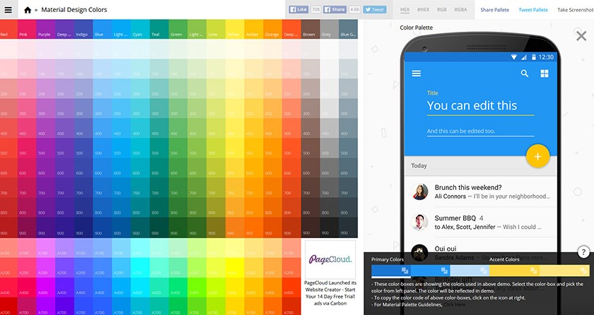 material design colors