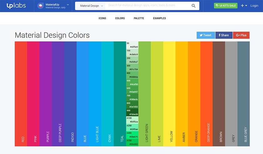 md colors material up