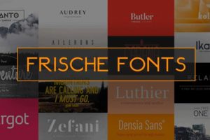 frische fonts