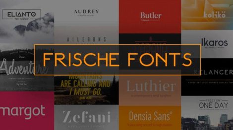 frische fonts