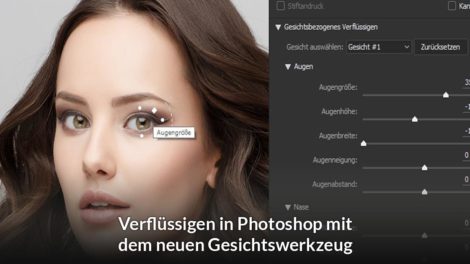 Gesichtswerkzeug in Photoshop