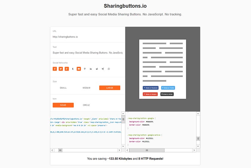 sharingbuttons.io