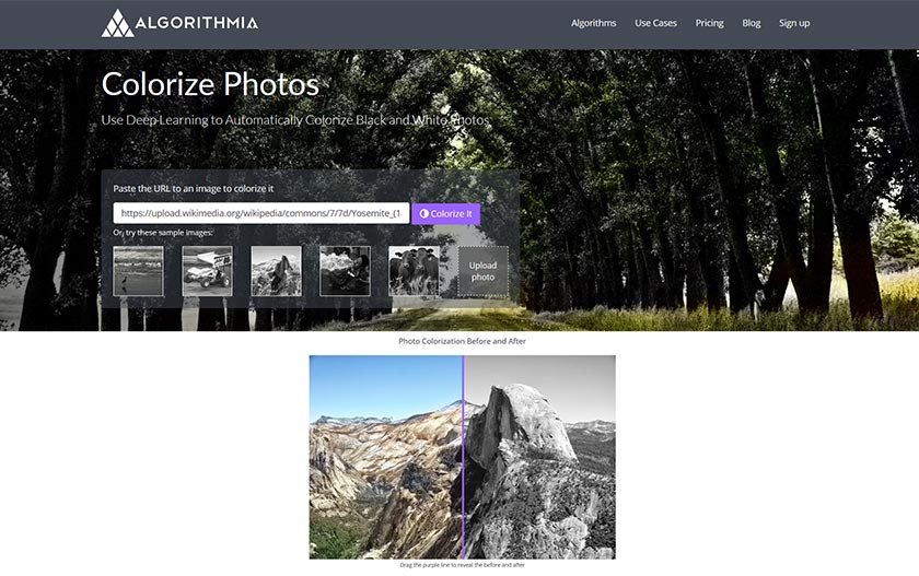 colorize photos - webdesign news