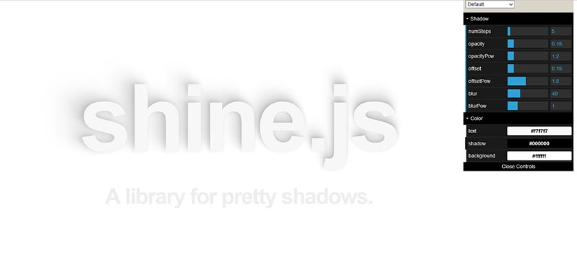 shine.js