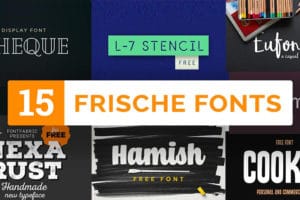 15 kostenlose fonts